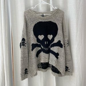 skull sweater